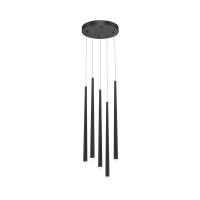 Подвесная светодиодная люстра Maytoni Cascade MOD132PL-L28BK2