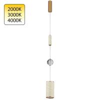 Подвесной светодиодный светильник Odeon Light Riviera 5450/18L