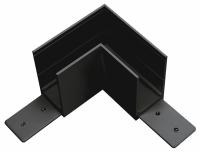 Соединитель угловой L-образный для треков накладных Lightstar Teta 505127-ALU