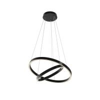 Подвесная светодиодная люстра Maytoni Rim MOD058PL-L55BK