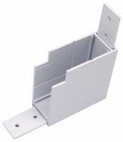 Соединитель угловой L-образный для треков накладных Lightstar Teta 505136-ALU