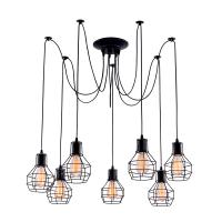Подвесная люстра Arte Lamp A1109SP-7BK
