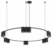 Подвесная люстра Denkirs Orbit DK4067-BK