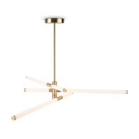 Подвесная светодиодная люстра Maytoni Technical Axis MOD106CL-L40G3K