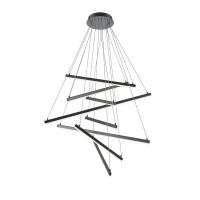 Подвесная светодиодная люстра Maytoni Line MOD016PL-L96BK