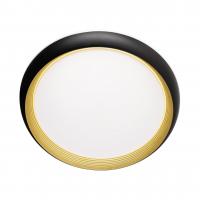 Потолочный светодиодный светильник Sonex Pale Tofiq Black 7651/DL