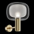 Бра Maytoni Vision MOD411WL-01G Бра Maytoni Vision MOD411WL-01G