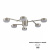 Потолочная люстра Lumion Dabra 8115/6C Потолочная люстра Lumion Dabra 8115/6C