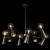 Подвесная люстра Loft IT Halley 10046/8 Black