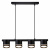 Подвесной светильник Arte Lamp Legacy A8024SP-4BK