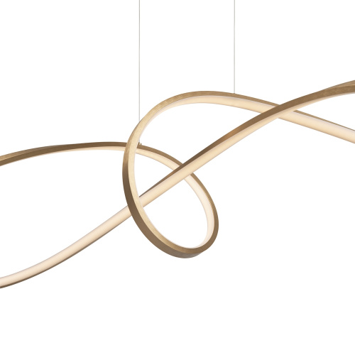 Подвесная светодиодная люстра Maytoni Curve MOD156PL-L52G4K