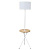 Стол журнальный с торшером Arte Lamp Combo A2070PN-1WH