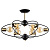 Потолочная люстра Arte Lamp Glasgow A1963PL-6BK