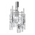Подвесная люстра Crystal Lux Primavera PL6 Chrome Подвесная люстра Crystal Lux Primavera PL6 Chrome