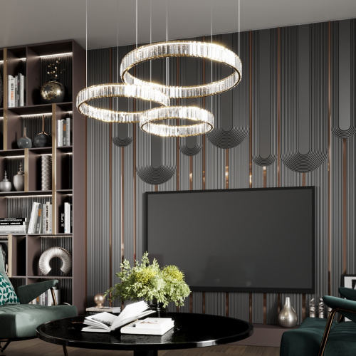 Подвесная светодиодная люстра Odeon Light Vekia 5015/30L