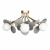 Потолочная люстра Loft IT Matisse 10008/8C Grey Потолочная люстра Loft IT Matisse 10008/8C Grey