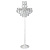 Торшер Crystal Lux Sevilia PT4 Silver