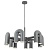 Подвесная светодиодная люстра Kink Light Канти 08465-6,16
