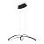 Подвесная светодиодная люстра Maytoni Curve MOD156PL-L52B4K