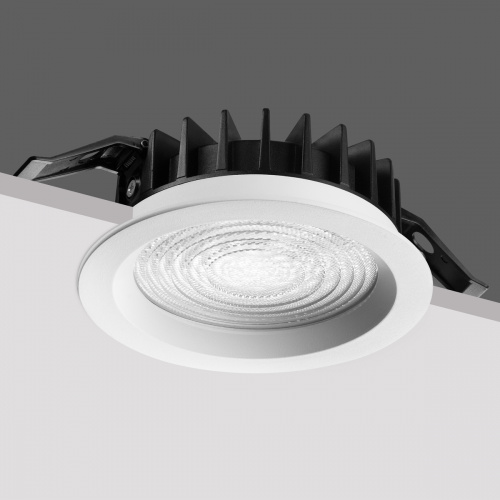 Встраиваемый светодиодный светильник IP44 Novotech Fluo 359846