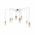 Подвесная люстра Loft IT Spider Loft1162A/10 Подвесная люстра Loft IT Spider Loft1162A/10
