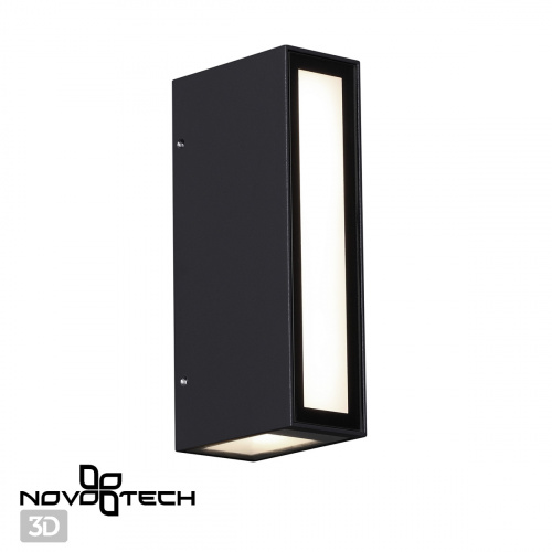 Уличный настенный светодиодный светильник Novotech Strait 359194