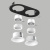 Встраиваемый светильник Lightstar Domino D6570606WMOD