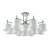 Потолочная люстра Crystal Lux Sergio PL8+4 Nickel Потолочная люстра Crystal Lux Sergio PL8+4 Nickel
