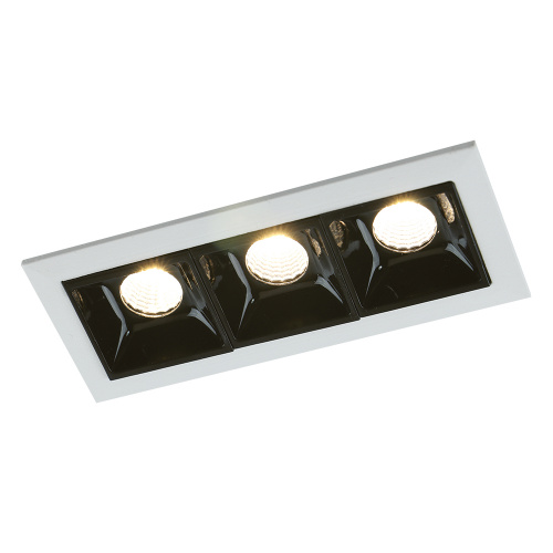 Встраиваемый светодиодный светильник Arte Lamp Grill A3153PL-3BK