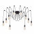 Подвесная люстра Loft IT Spider Loft1162/10 Подвесная люстра Loft IT Spider Loft1162/10