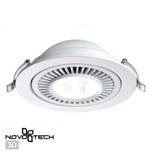 Встраиваемый светодиодный светильник Novotech Gesso 358817