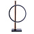 Настольная лампа декоративная Arte Lamp Fluido A3913LT-10BK