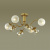 Потолочная люстра Lumion Candice 4555/8C Потолочная люстра Lumion Candice 4555/8C