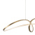 Подвесная светодиодная люстра Maytoni Curve MOD156PL-L52G4K