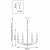 Подвесная люстра Lightstar Ragno 732167 Подвесная люстра Lightstar Ragno 732167