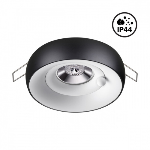 Встраиваемый влагозащищенный светильник IP44 Novotech Water 370798