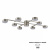 Потолочная люстра Lumion Dabra 8115/8C Потолочная люстра Lumion Dabra 8115/8C