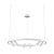 Подвесная светодиодная люстра Maytoni Satellite MOD102PL-L42WK