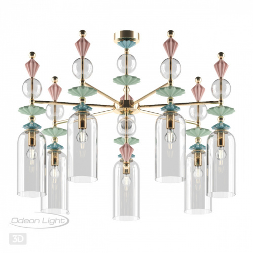 Подвесная люстра Odeon Light Bizet 4855/7C
