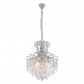 Подвесная люстра Crystal Lux Sevilia SP4 Silver