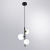 Подвесная люстра Arte Lamp Gemini A2243SP-3BK Подвесная люстра Arte Lamp Gemini A2243SP-3BK