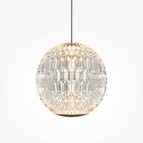 Подвесная светодиодная люстра Maytoni Sapphire MOD293PL-L18BS3K