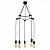 Подвесная люстра Lussole Loft Cranbrook LSP-8256