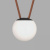 Накладной светильник Denkirs BELTY ORB DK5550-BK