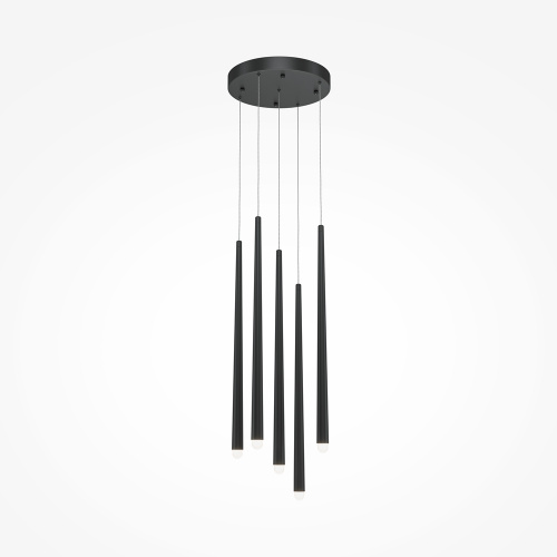 Подвесная светодиодная люстра Maytoni Cascade MOD132PL-L30BK