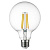 Лампа светодиодная филаментная Lightstar LED Filament E27 8W 4000K груша прозрачная 933104