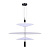 Подвесной светодиодный светильник ST Luce Isola SL6101.423.01