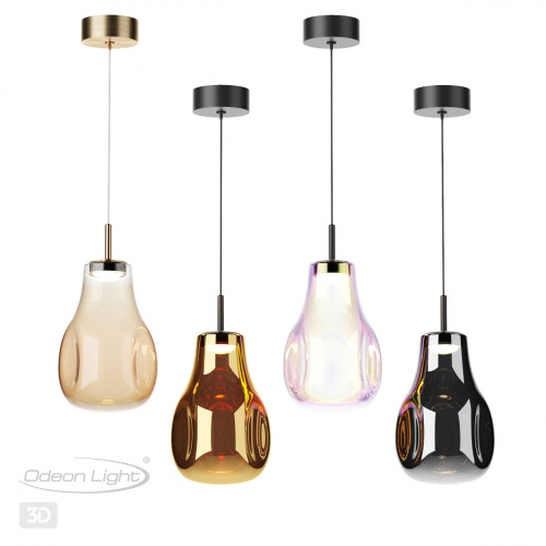 Подвесной светодиодный светильник Odeon Light Nave 5098/4L
