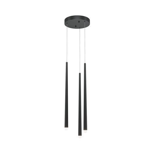 Подвесная светодиодная люстра Maytoni Cascade MOD132PL-L18BK
