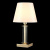 Настольная лампа Crystal Lux Nicolas LG1 Gold/White